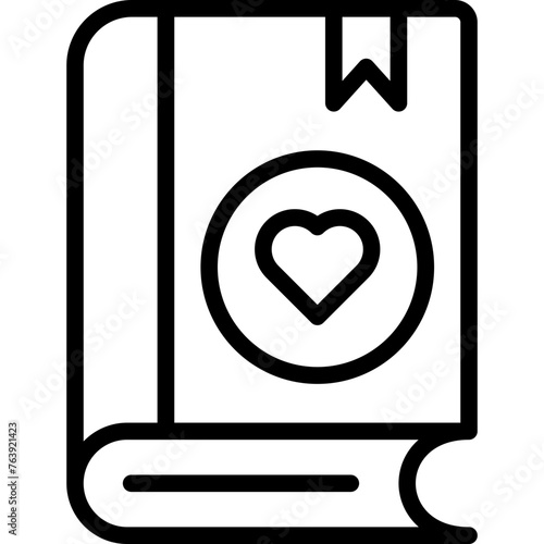 Book Vector Icon Design Illustration