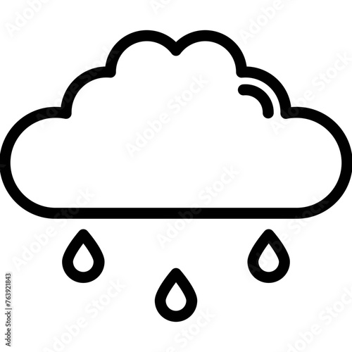 Cloud Vector Icon Design Illustration