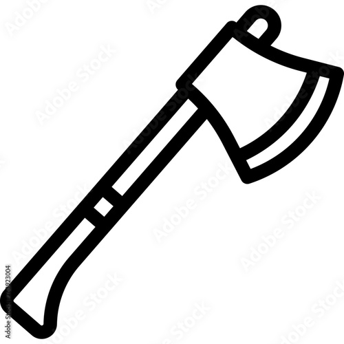 Axe Vector Icon Design Illustration