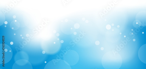 Abstract Vector Seamless Summertime Background With Text Space. Horizontally Repeatable.