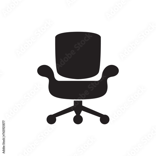 Office chair icon