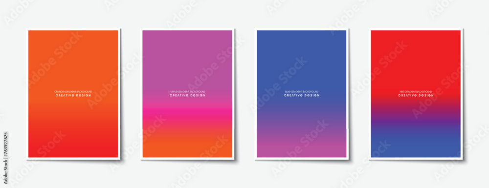 Multi-color gradient premium graphic design template. Collection for covers, brochures, posters, and cards. EPS vector illustration. Multi-color gradient premium graphic design template. Collection for covers, brochures, posters, and cards. EPS vector illustration.