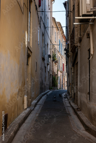 narrow street in the town © marguerite
