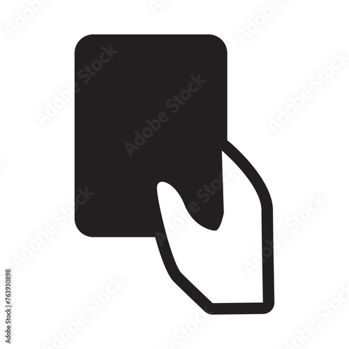 Penalty card icon