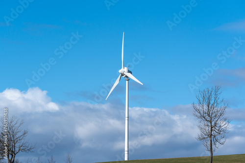 A single wind power plant © DZiegler