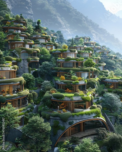 Himalayan hill fort transformed into a high altitude eco city photo