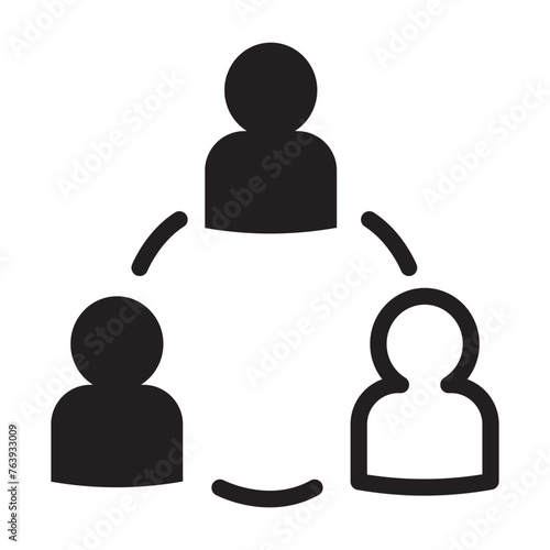 Organization chart icon