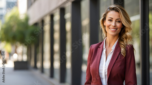 Portrait of smiling business woman 