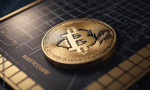Cryptocurrency. Currency chart. Crypto exchange. Bitcoin