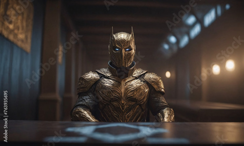 Iron man, knight of the future, guru