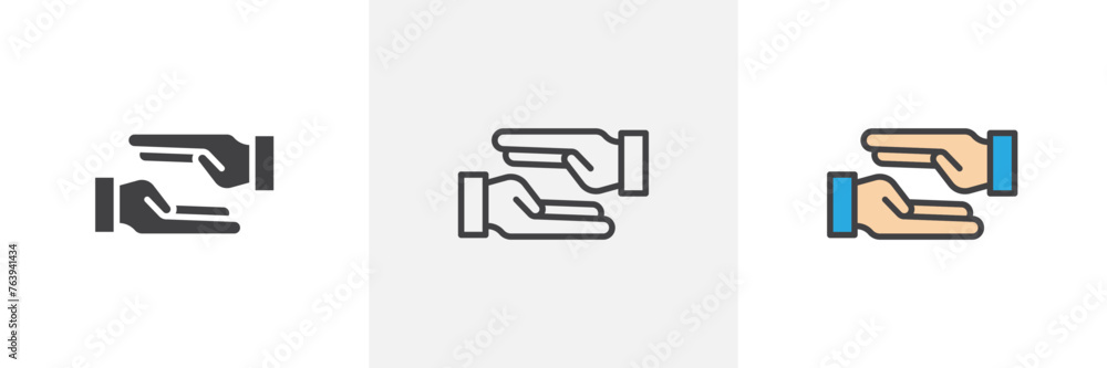 Gestures of Apology and Forgiveness. Promising and Reconciling Hand Icons Gestures of Apology and Forgiveness. Promising and Reconciling Hand Icons