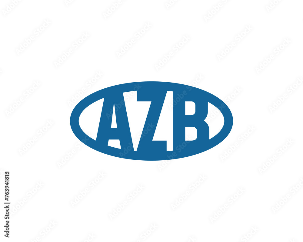 AZB logo design vector template AZB logo design vector template