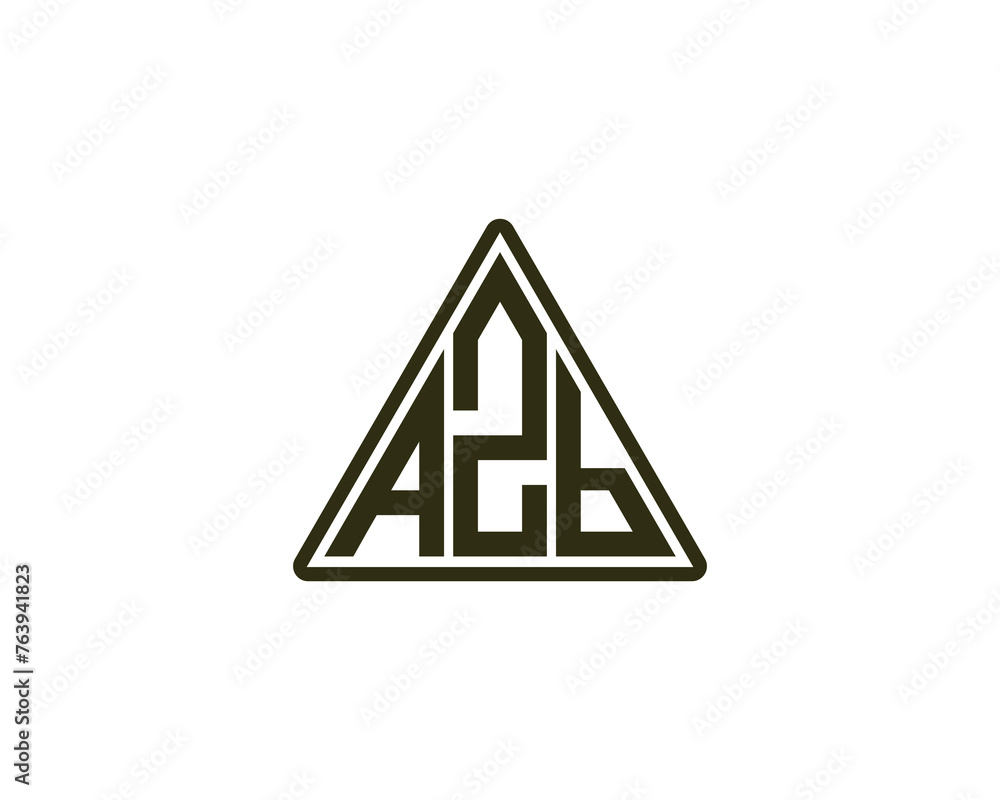 AZB logo design vector template AZB logo design vector template