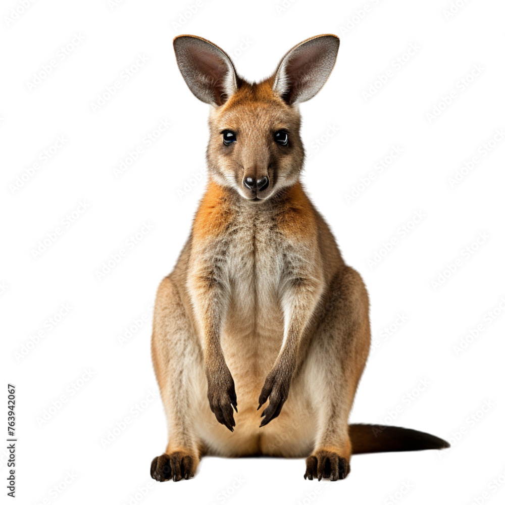 kangaroo isolated on transparent background kangaroo isolated on transparent background