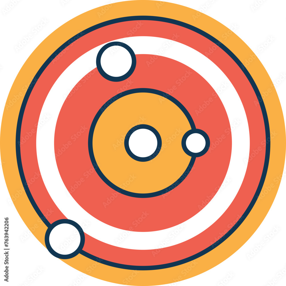 Orbit Vector Icon which can easily modified Orbit Vector Icon which can easily modified
