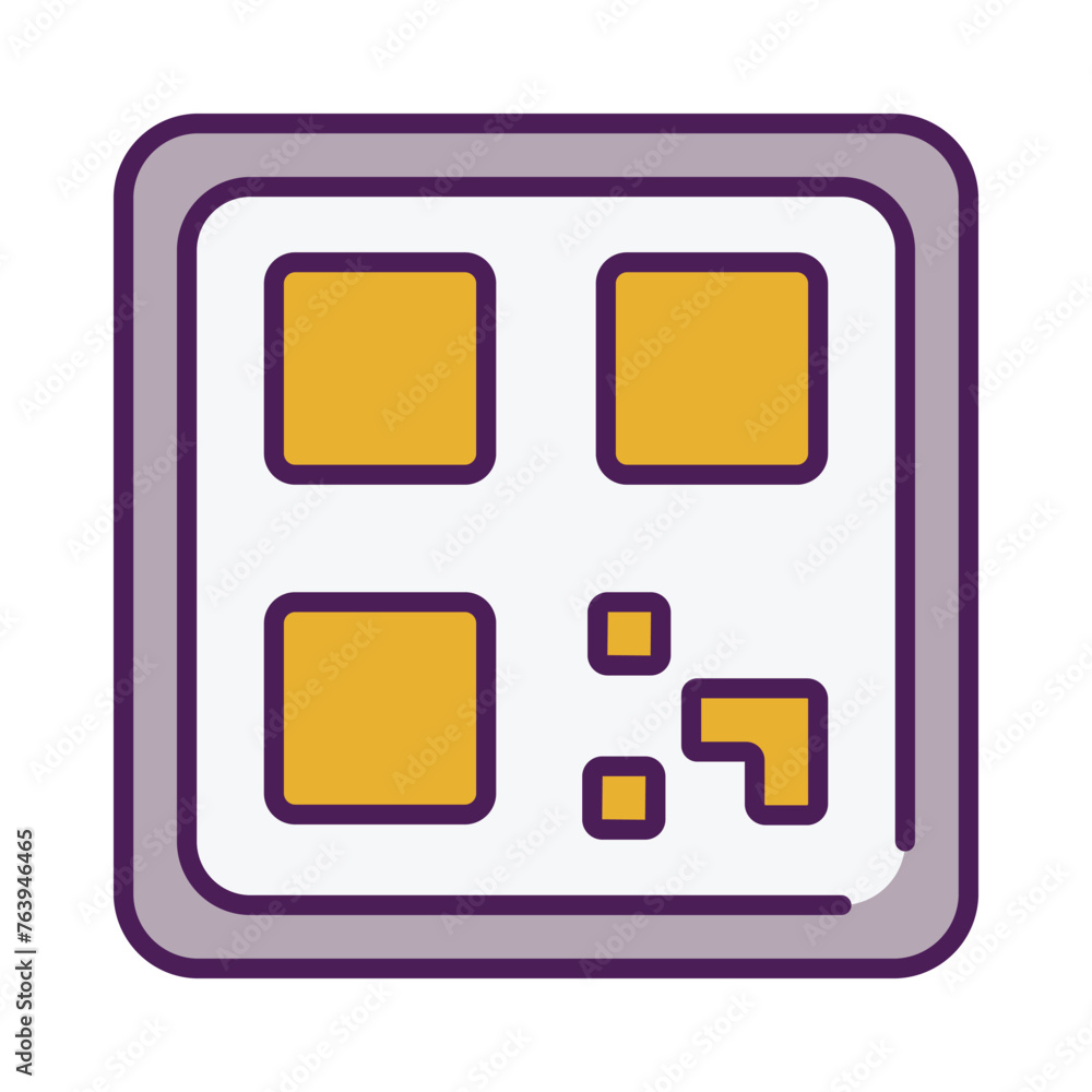 Qr Code icon editable stock vector illustration. Qr Code icon editable stock vector illustration.