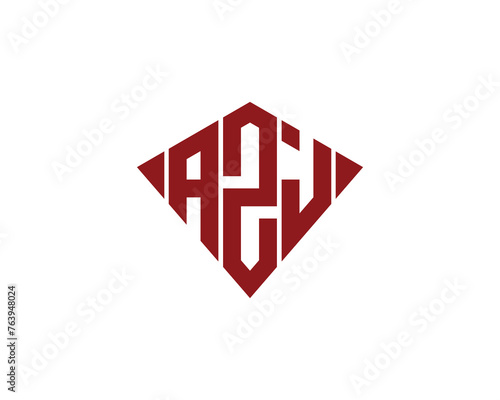 Free Download AZJ logo design vector template - GFXLoad
