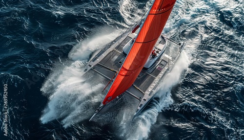 Beautiful view of a racing ...