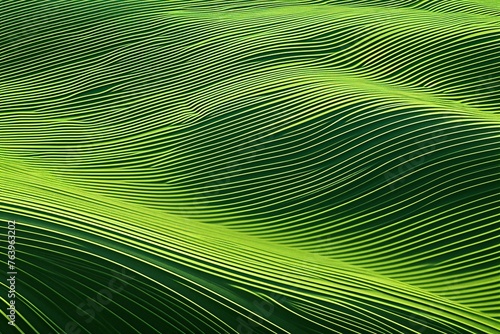 Abstract green background with lines