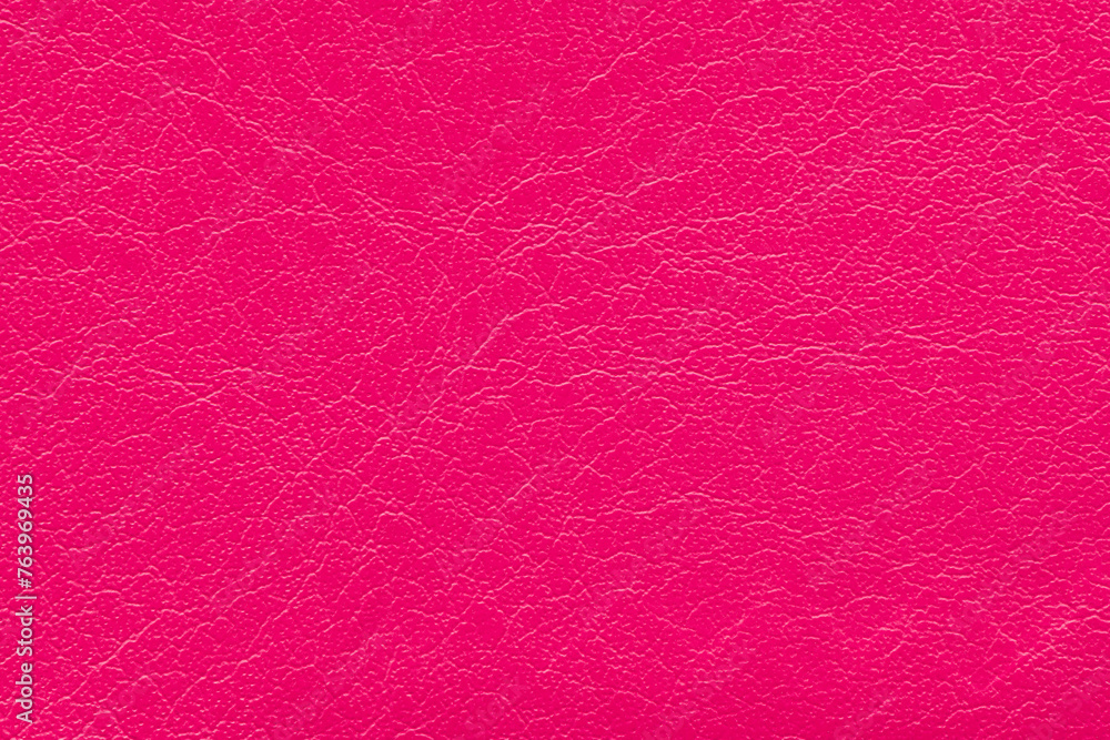 Fototapeta premium Synthetic leather pink background texture