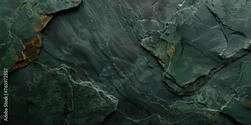 dark green stone texture, Dark green slate texture background. green stone texture. green granite slabs background.banner 
