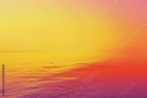 Sunset on the sea - abstract nature background with space for text