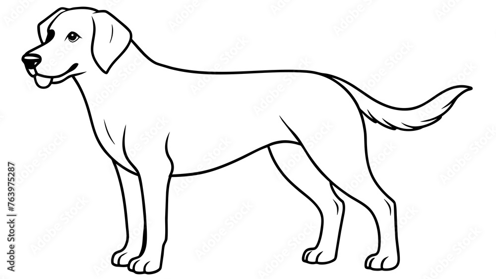 Fetching Dog Vector Illustrations Tail-wagging Designs for Every Project