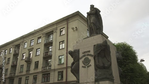 Vytautas Great Monument in Kaunas, Lithuania photo