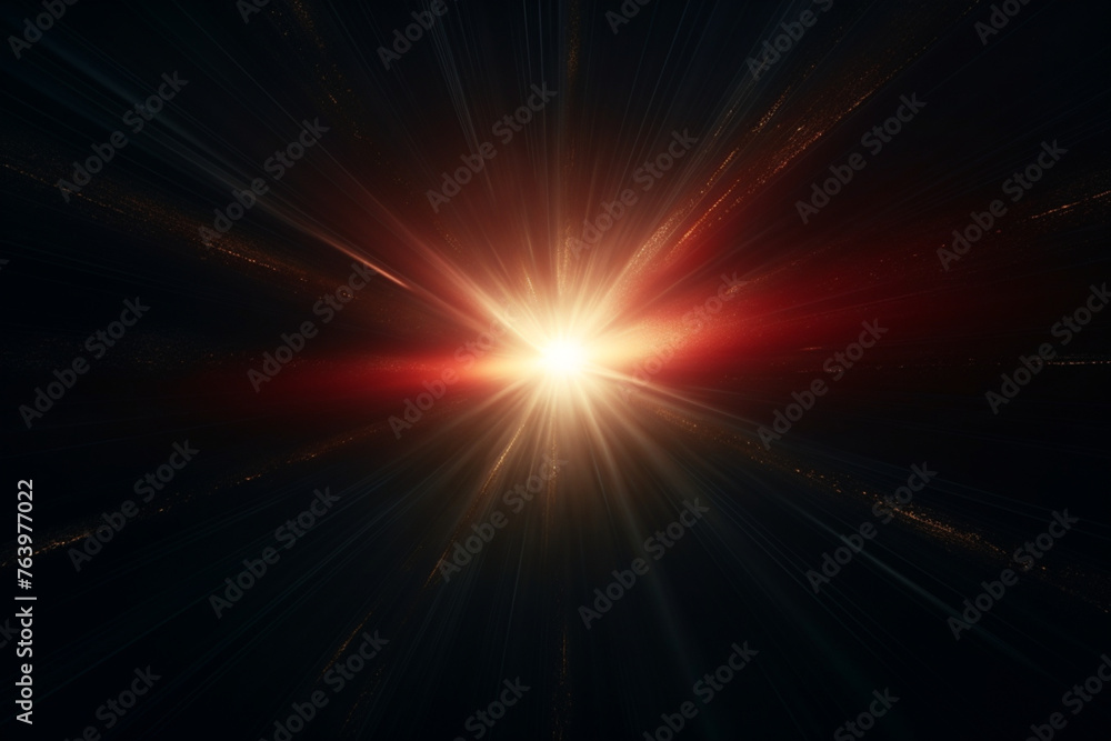 bright rays on a black background flash light bright rays on a black background flash light