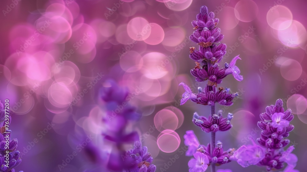 KS Lavender flowers in purple color closeup blurred backg KS Lavender flowers in purple color closeup blurred backg