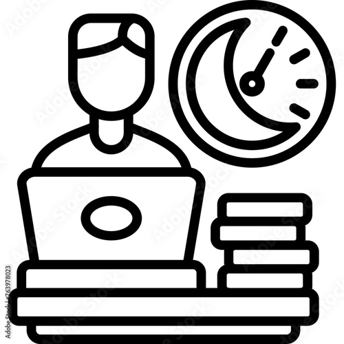 Workaholic Icon