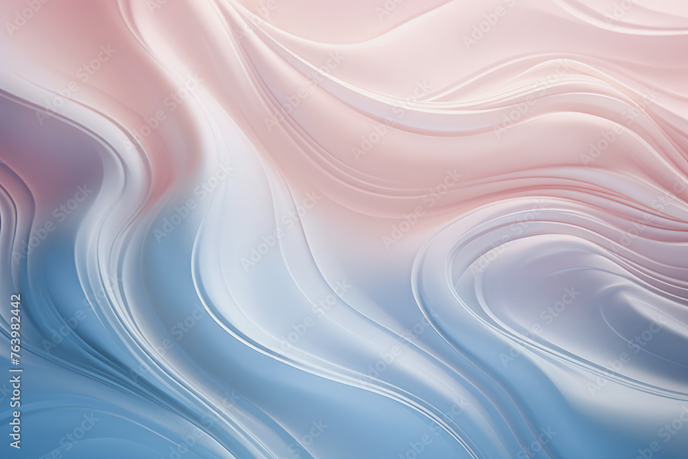 Abstract 3D curve shape pastel color background. Abstract 3D curve shape pastel color background.
