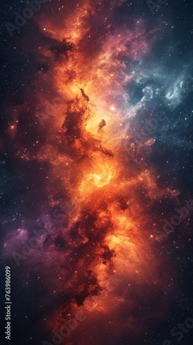 Cosmic Nebula Aesthetic Wallpaper
