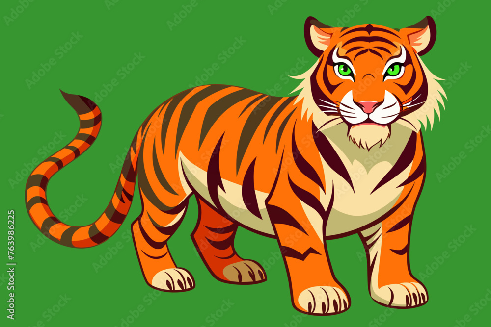 tiger vector illustration 
