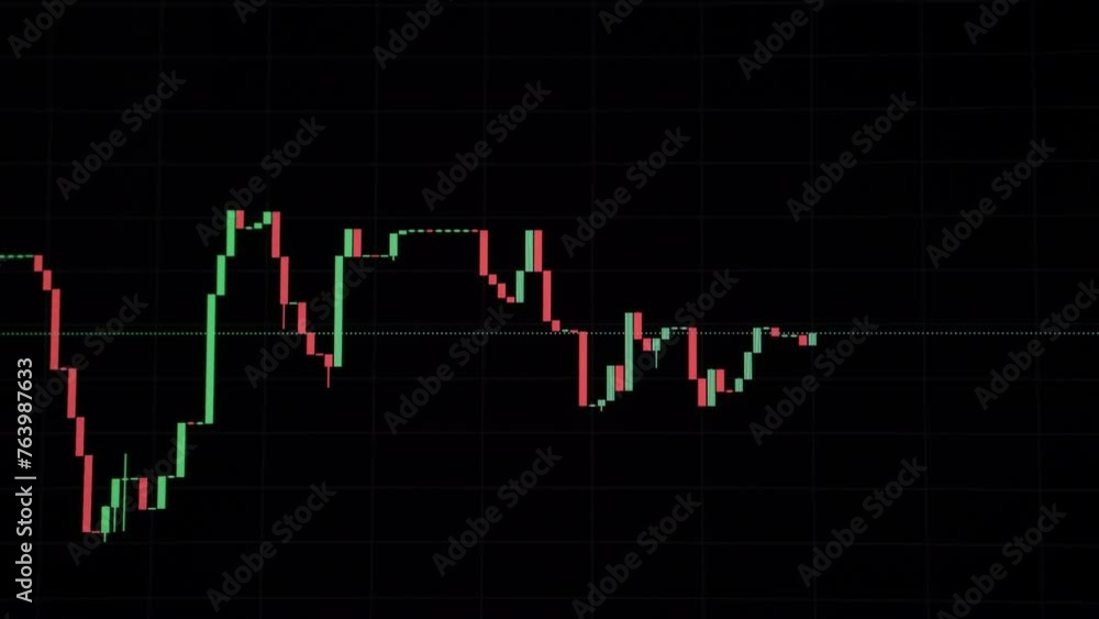 Interactive Bitcoin price chart on display. Investments in cryptocurrency Interactive Bitcoin price chart on display. Investments in cryptocurrency