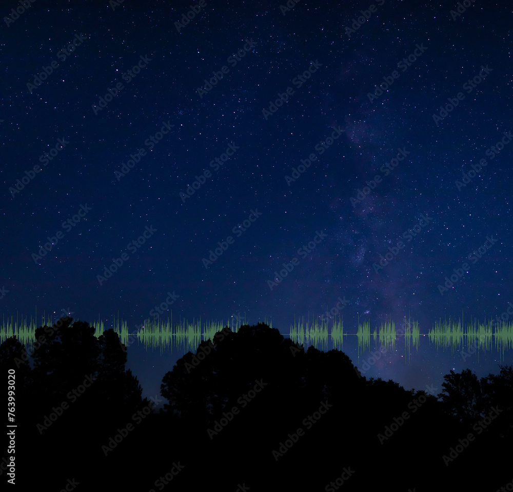Radio signal from another galaxy