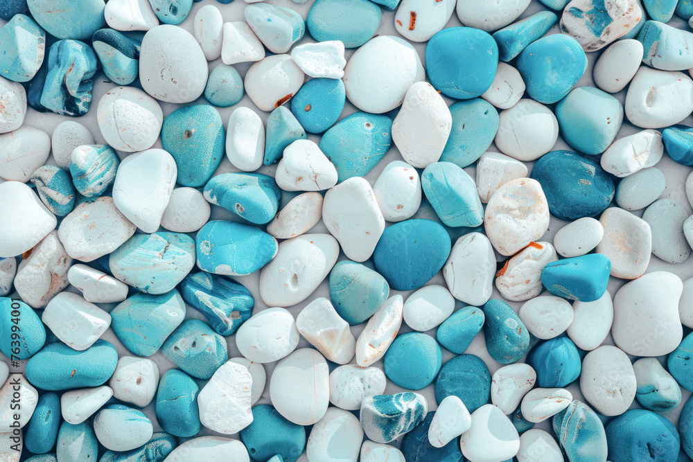 Aqua Toned Sea Pebbles Texture. A serene collection of aqua and white sea pebbles creating a tranquil mosaic pattern. Aqua Toned Sea Pebbles Texture. A serene collection of aqua and white sea pebbles creating a tranquil mosaic pattern.