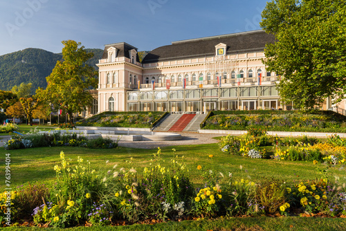Kongress und Theaterhaus, Kurpark, Bad Ischl, Salzkammergut, Oberösterreich, Österreich photo