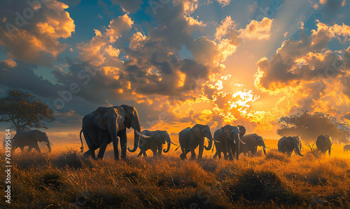 Elephants © Annika