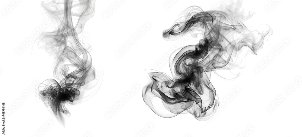 Fototapeta premium smoke isolated on transparent background