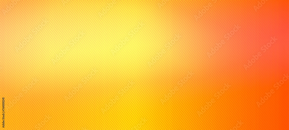 Orange widescreen  background for ad, posters, banners, social media, events, and various design works - obrazy, fototapety, plakaty 