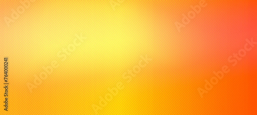Orange widescreen background for ad, posters, banners, social media, events, and various design works
