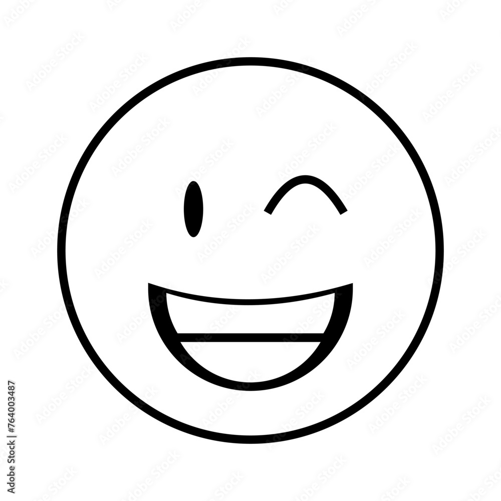 Fototapeta premium Emoticon