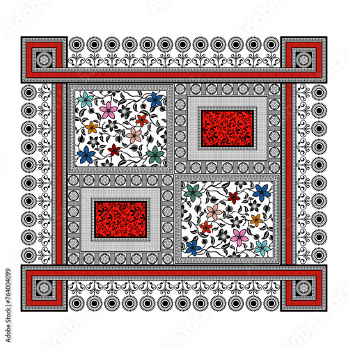 bedsheet design digital art use hand work and digital printing