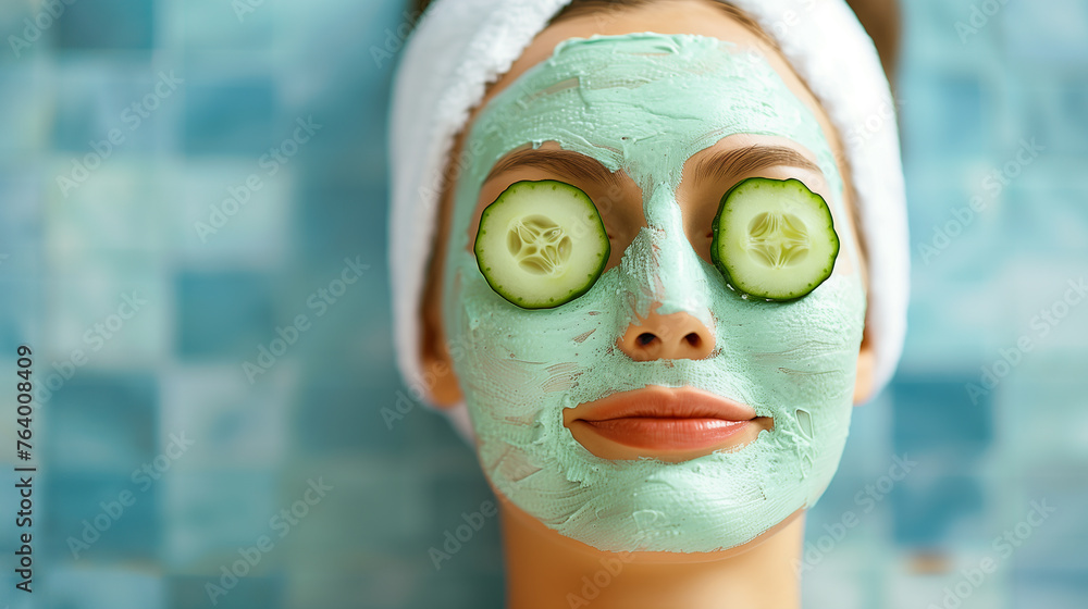 cucumber face mask cucumber face mask