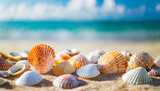 Close-up of tropical ocean panorama, perfect for vacation and travel themes
