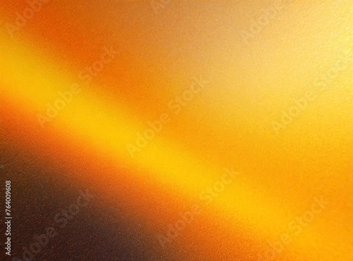 Yellow orange brown, background template design with grainy noise grungy spray texture , empty space.