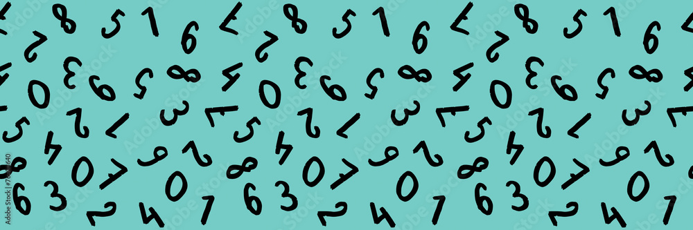 template with the image of keyboard symbols. a set of numbers. Surface template. pastel green blue background. Horizontal image. Banner for insertion into site. template with the image of keyboard symbols. a set of numbers. Surface template. pastel green blue background. Horizontal image. Banner for insertion into site.