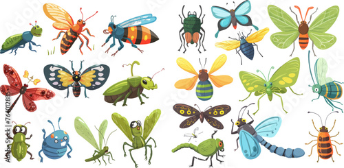 Cartoon insects © Mark