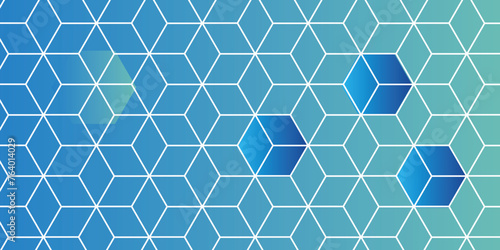 Abstract background with honeycombs seamless pattern hexagon. Abstract background with lines. Modern simple style hexagonal graphic concept. Background with hexagons. 